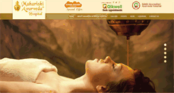 Desktop Screenshot of maharishiayurvedaindia.org